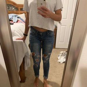 Ripped jeans